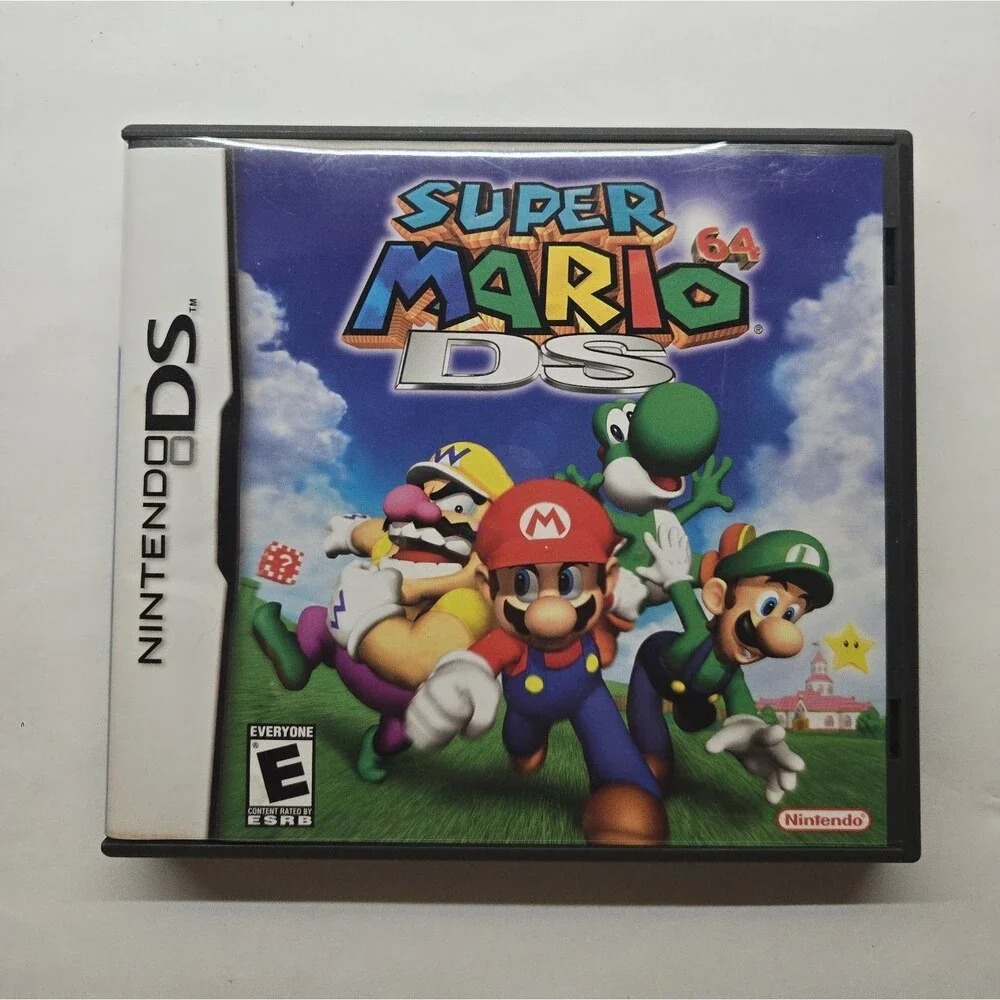 Super Mario 64 DS Nintendo DS 2004 TESTED No Manual